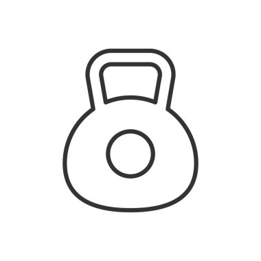 Kettlebell Simge Vektörü