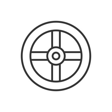 Ağırlık Simgesi Sembol Vektörü