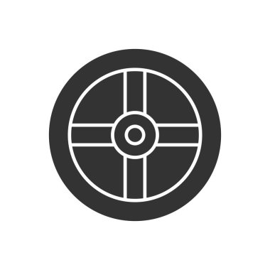 Ağırlık Simgesi Sembol Vektörü