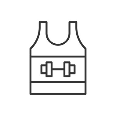 Jimnastik giyimi Simgesi Sembol Vektörü