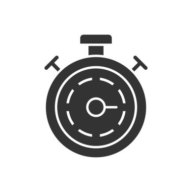 Hız simgesi - kronometre simgesi - zaman simgesi