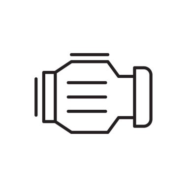 Motor Motor Simgesi İşaret Sembolü