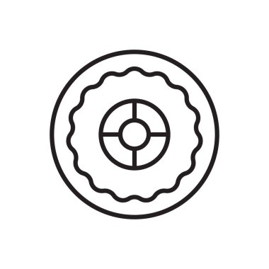 Vites İşlemi Simgesi Sembolü