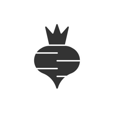 Turp Simgesi Sembol Vektörü