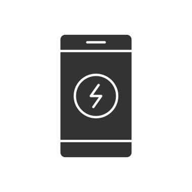 Mobil Yükleme Simgesi İmzalama Sembol Vektörü