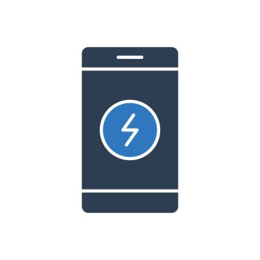 Mobil Yükleme Simgesi İmzalama Sembol Vektörü