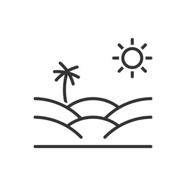 Çöl Simgesi - Palmiye Ağacı Simgesi