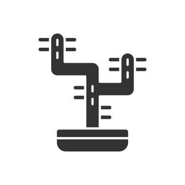 Kaktüs Simgesi Sembol Vektörü