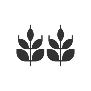 Tahıl Simgesi Sembol Vektörü