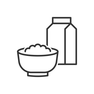 Gevrek Simgesi - Kase Yemek Simgesi