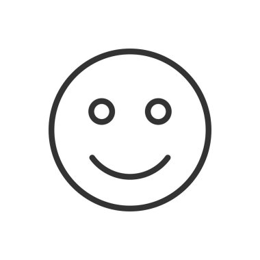 Mutlu Emoji Simgesi - Yüz Tepki Simgesi