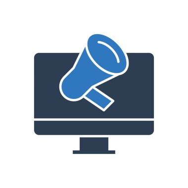 Çevrimiçi Pazarlama Simgesi - Bilgisayar Simgesi