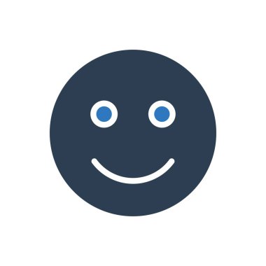 Mutlu Emoji Simgesi - Yüz Tepki Simgesi