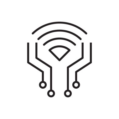 Eş Ağı Simgesi Sembol Vektörü