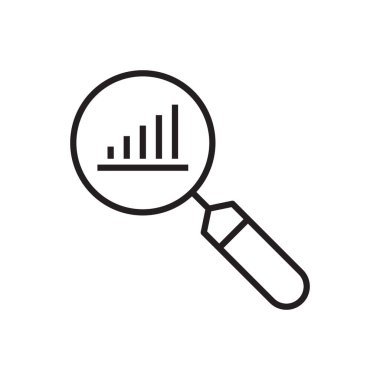 Arama Raporu Simgesi Sembol Vektörü