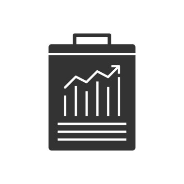 Pano iş raporu simgesi simgesi