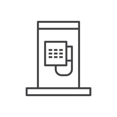 Telefon Booth Simgesi İmza Sembolü