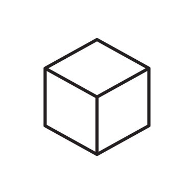 Blok Simgesi - Küp Simgesi