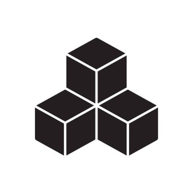 Bloklar Simgesi - Küp Simgesi