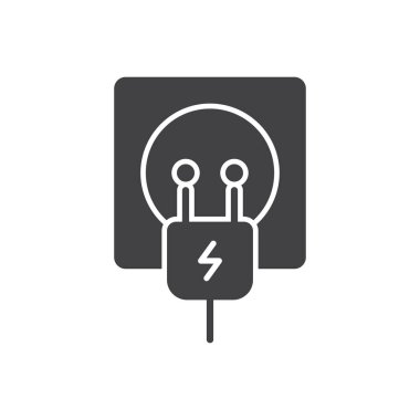 Socket Plug Icon Sign Symbol Vector