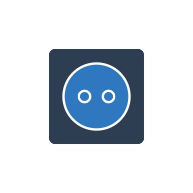 Socket Icon Sign Symbol Vector