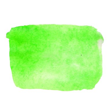 Beyaz bir arka plan üzerinde sulu boya leke