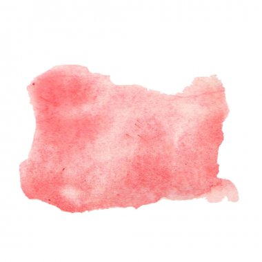 Beyaz bir arka plan üzerinde sulu boya leke