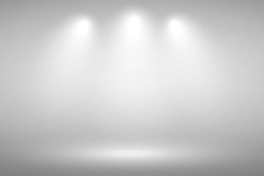 Ürün Şovu Spotlight Arkaplanı - Crisp ve Clear White Floor - Modern Temiz Minimalist Tasarım İçin Işık Sahnesi, Yüksek Çözünürlükteki Geniş Ekran