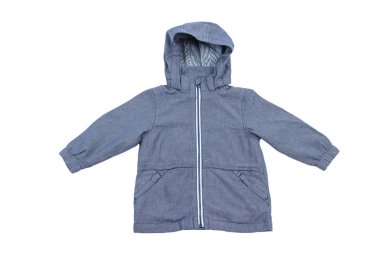 Unisex çocuk kot ceketi.