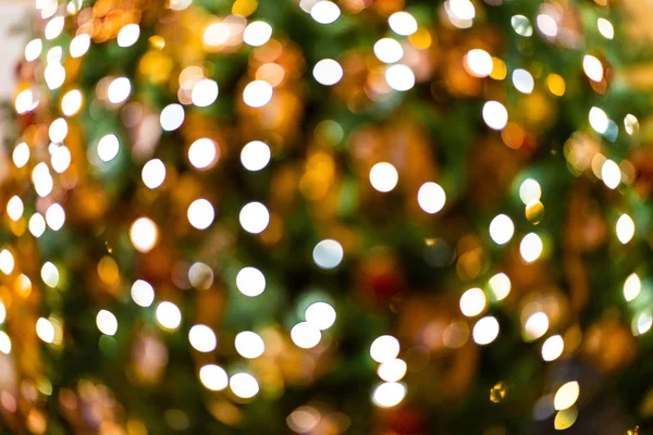 Vánoce bokeh světlo abstraktní dovolená pozadí — Stock fotografie
