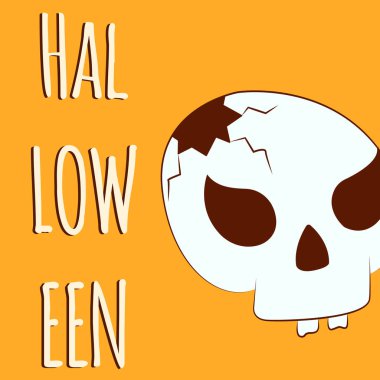 El çizilmiş vektör Cadılar Bayramı tebrik kartı, el ilanı, afiş, poster şablonları. Doodle Cadılar Bayramı geleneksel karakterler. Mutlu Cadılar Bayramı doodle. Vektör çizim.