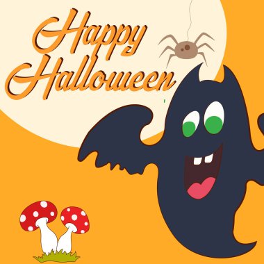 El çizilmiş vektör Cadılar Bayramı tebrik kartı, el ilanı, afiş, poster şablonları. Doodle Cadılar Bayramı geleneksel karakterler. Mutlu Cadılar Bayramı doodle. Vektör çizim.