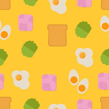 Dikişsiz gıda deseni. Yassı gıda dikişsiz desen.