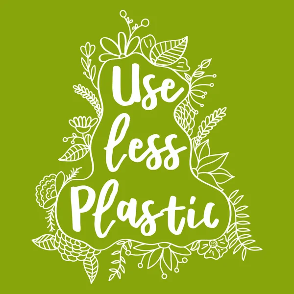 Sıfır Atık Kavramı. Elle çizilmiş sıfır atık yaşam elementleri. Sıfır atık kavram kartı.