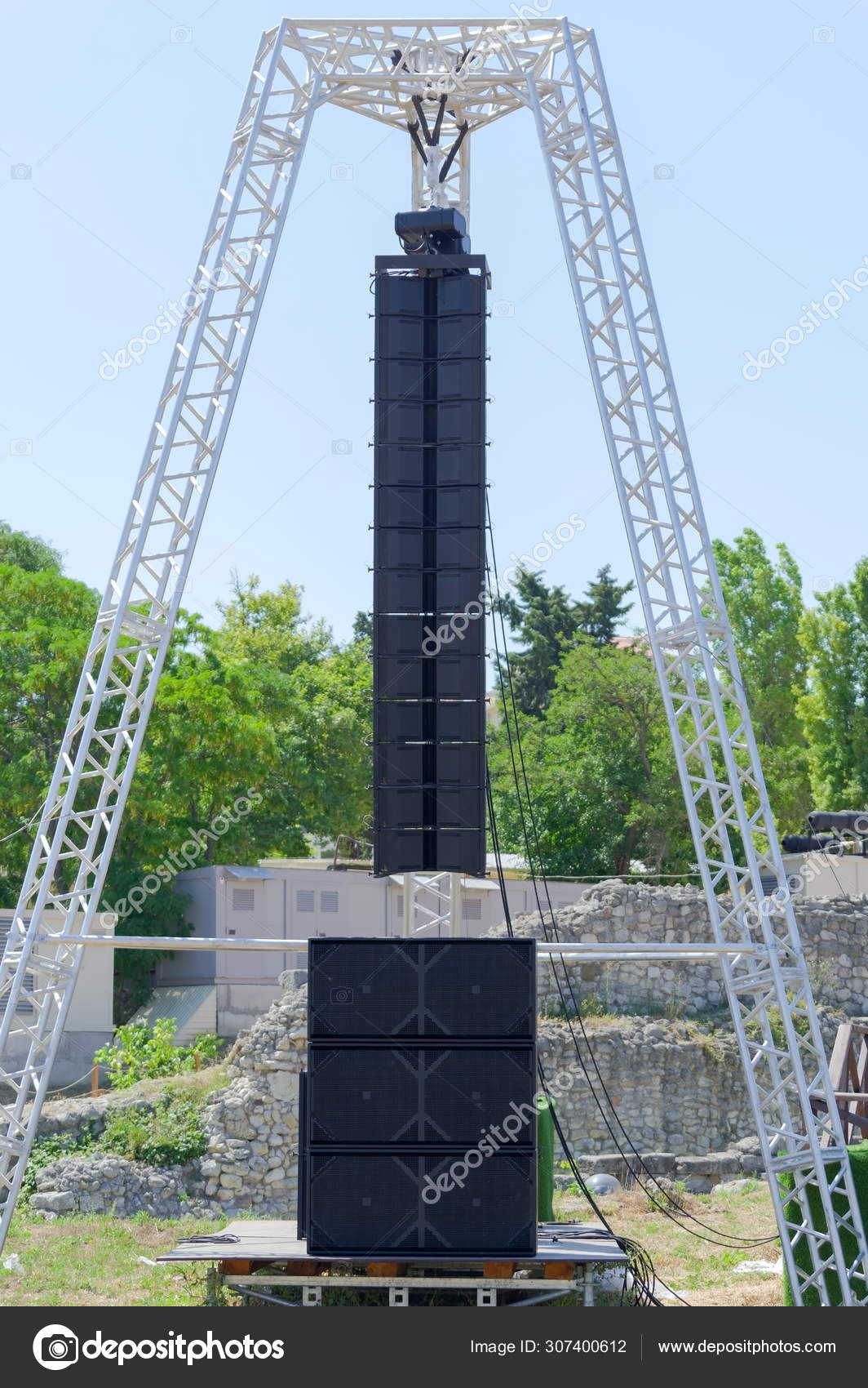 big concert speakers