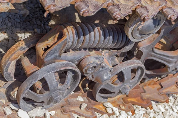 Caterpillar track of a tractor vehicle