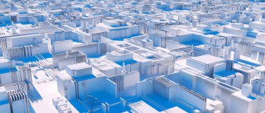 soyut bir teknik arkaplan (3d görüntüleme)