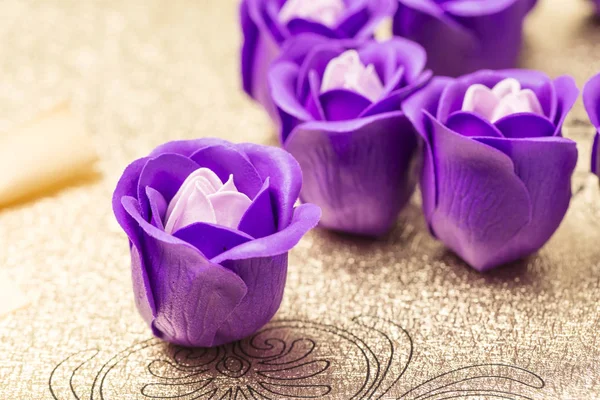 Soap Makes All Kinds Flower Shaped Flowers — Stock Photo, Image