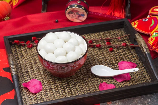 Tangyuan Traditional Chinese Delicacy — Stock Photo, Image