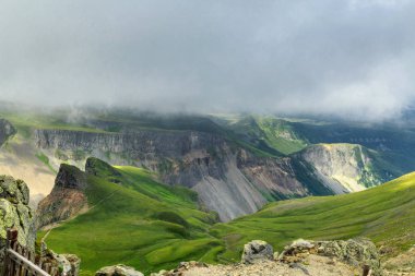 The natural scenery of changbai mountain clipart