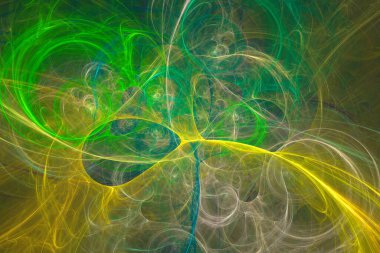 Soyut fraktal arka plan. Uzay ve bilim soyut dokusu