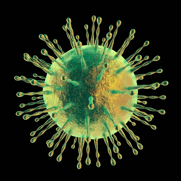 Sars Cov Віруси Збудник Covid Нова Коронавірусна Інфекція Ілюстрація — стокове фото