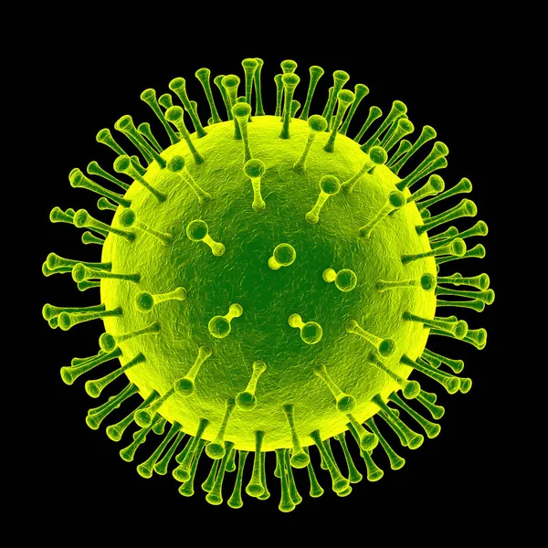 Human Pathogenic Virus Illustration — Stock Photo, Image