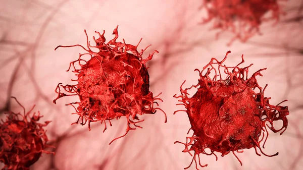 Células Cancerosas Piel Ilustración —  Fotos de Stock