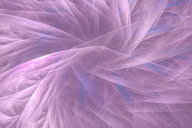 Soyut fraktal arka plan. Uzay ve bilim soyut dokusu, 3 boyutlu illüstrasyon