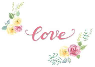 Sevgililer Günü tebrik kartı..