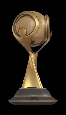 Trophy Kupası 3d render