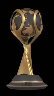 Trophy Kupası 3d render