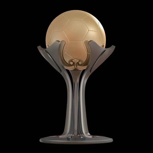 Taça Troféu Renderização — Fotografia de Stock