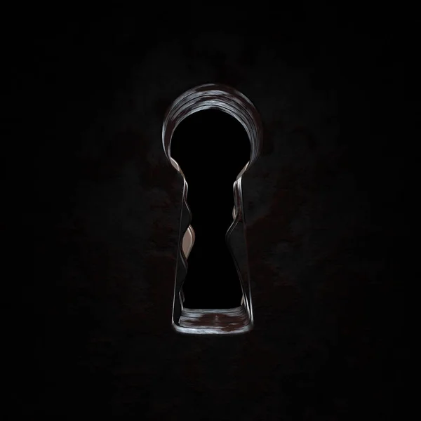 Keyhole High Resolution Rendering — Stock Photo, Image